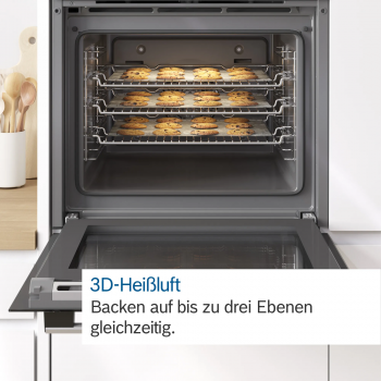 Bosch HBA 517 GS 2 (HBA537BS0+HEZ538000) Einbaubackofen